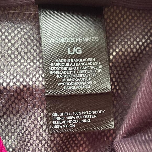 Pink North Face Windbreaker Jacket, Women's Raincoat, Size Large - Picture 5 of 7